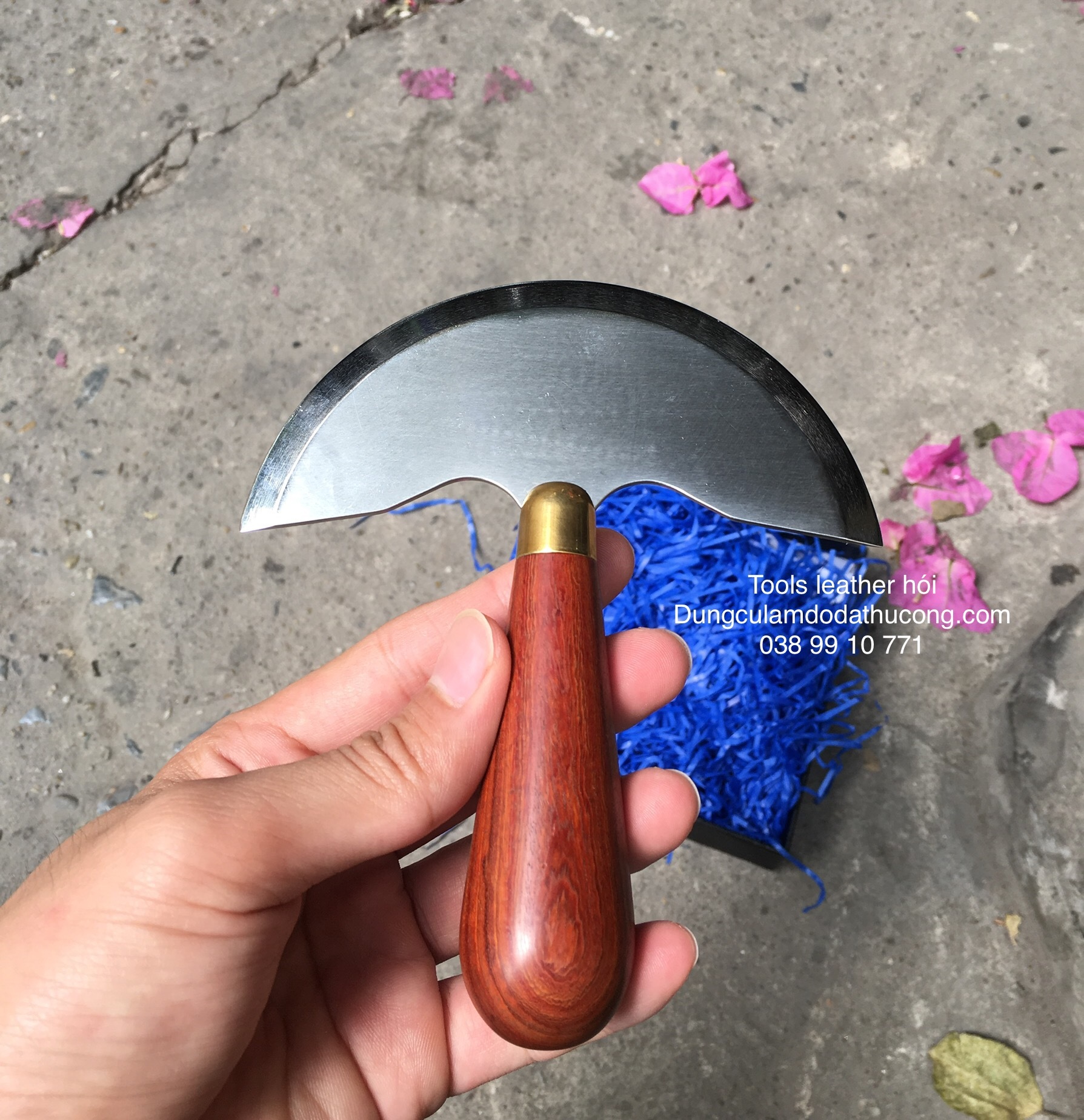 dao bán nguyệt thép DC53